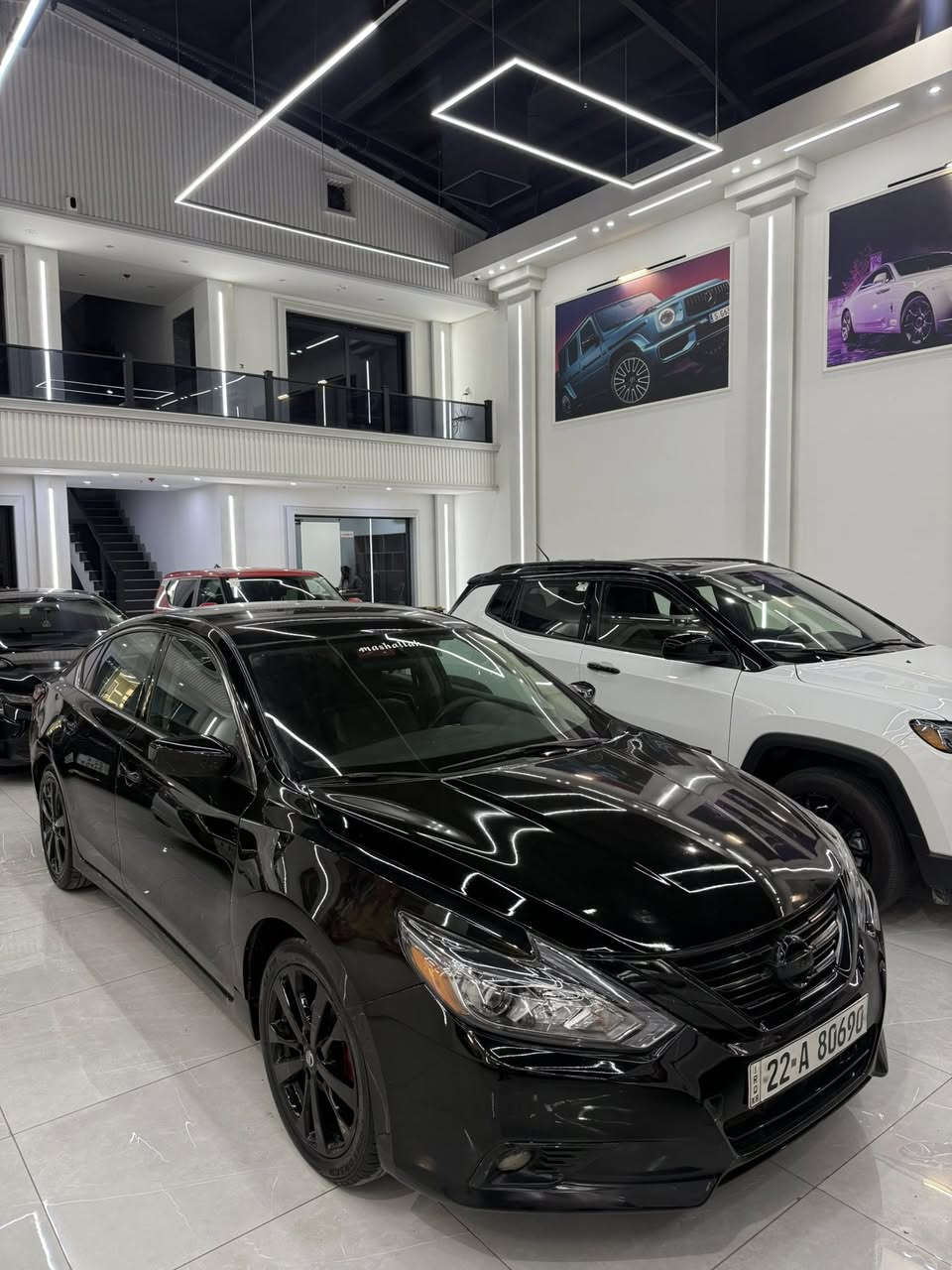 ltima 2016 SR ✅
٩٨ مايل روشتية ٣ بارجةى سبوغة بيى ارباك
مواصفات بصمة كشن كاربا كير سبورت  
سعر ١١٥ ورقة ***********_***********
مكان سيارة اربيل ٩٨ مايل روشتية
