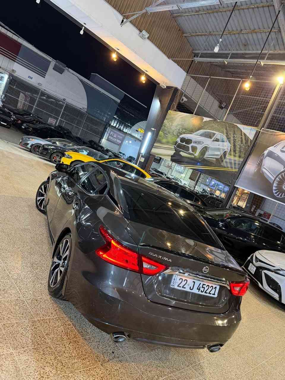 نيسان ماكزيما 2016
مواصفات 
بصمة 
شاشة كبير
لاتات ليد
شاشة كبير كاميرة
تشغيل عن بعد
سياره جاملغ باب سبغ بدون داخل 
سياره جديده تحويل نفسل يوم 
0750 082 95 31 
0750 441 28 31 
حندي واتساب أربيل, العراق
