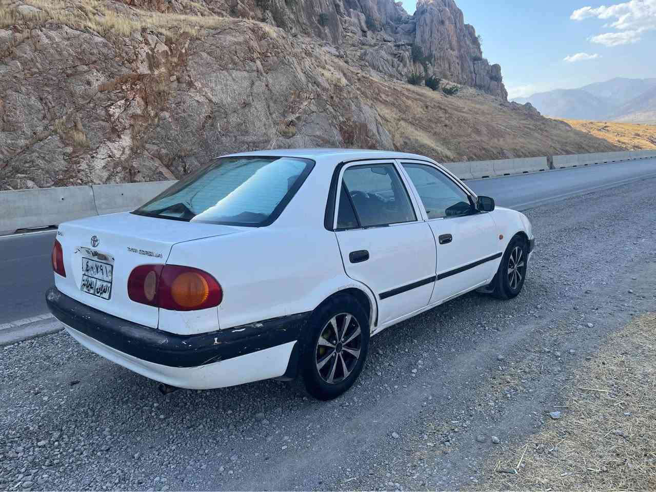 کرۆلا ١٩٩٨  مەکینەی تازە تەعمیر کراوە  بەشەرت مەکینە 5A  
گێر بەشەرت 
تەبرید لەسەر سویچ لەسەنی ساردتر نەبوو مەیبە  
سەنەوی ٣ مانگی ماوە 
بەناوکردن و هەموو شتێک بەشەرت 

*********** رانية, السليمانية
