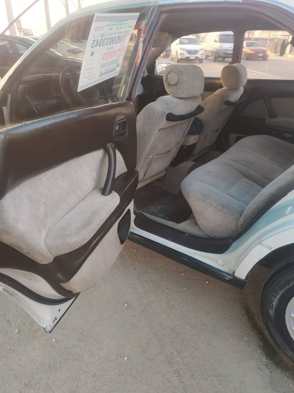 اللهم صل على محمد وال محمد 🧿
بطه متصل 🇯🇵🇯🇵
موديل 1992 
رقم بغداد الماني مداور ثاني يوم راعيه بيته يمي
كفاله عامه كص ونقل جثه. ومن الضربه القويه سياره مصبوغة عام للجماليه فقط وصبغه جديده.
كير ومكينه وحداديه وكهربائيات شرط كله جديد ترايك 180وين ما يعجبك 
تبريد ثلج تخم تاير غرفه جديده بطاين جدد دشبول جديد شاشه اندرويد تخم سماعات جدد كشنات نضاف .. ستوني شاد بطاين للجنطه حاويه جديد 

*ملاحظه//السياره مديومه من الدعاميه للدعاميه 
لايت زينون وبلاجكتور زينون ليموني منضومه كامله 
السعر 63وبيه مجال بسيط للشراي
للاستفسار اتصل 
***********
🧿🧿
