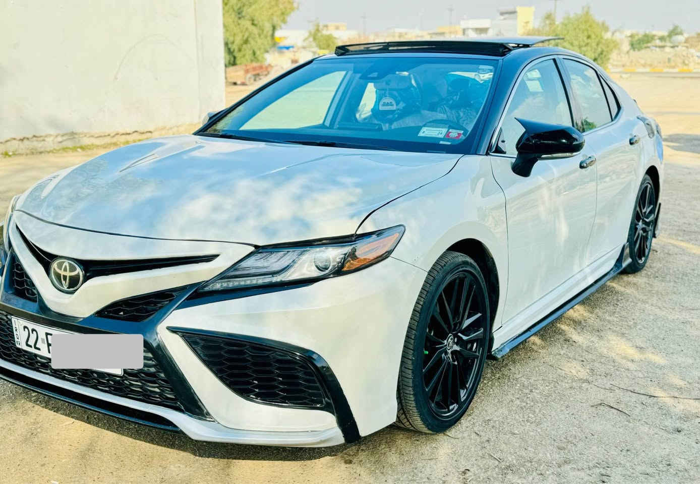 Toyota Camry xse 2022
‏سلام عليكم كامرى رقم اربيل
سيارة بية ربع بونيد وياجاملغ طرف سايق
داخل سيارة كريمى 
استيرن هيتر كشنات تدفئة
رقم موبايل 
***********
***********
سعر سيارة 222 مجال قليل
رقم شاصى
￼ 4T1K61BK9NU072323
مكان سيارة كركوك كركوك, العراق
