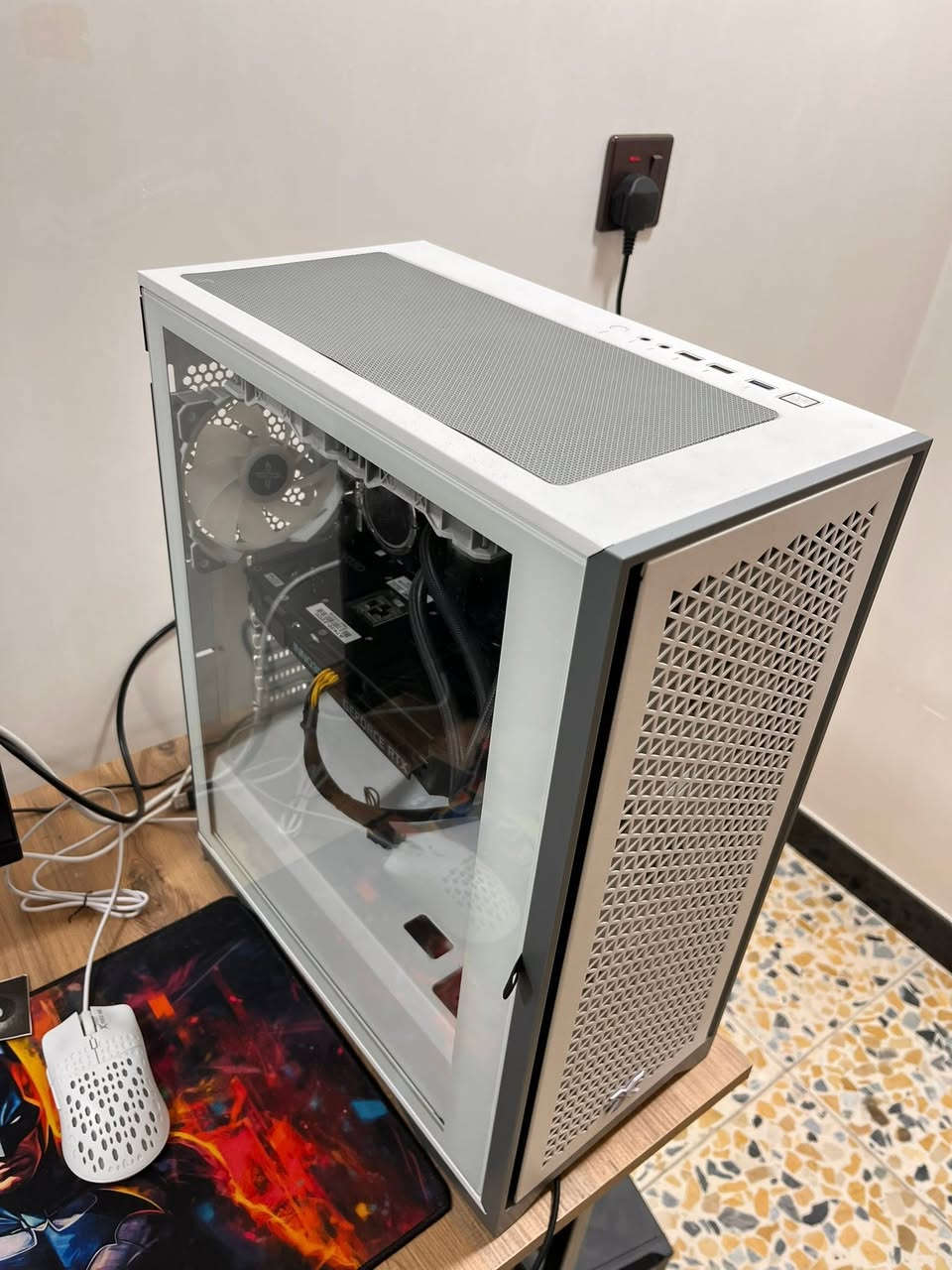 Pc Gbu: Rtx 3060 12Gb+ Ups Falcon 1500 va
من رخصة الادمن 
السلام عليكم
حاسبة العاب لون ابيض بواصفات

Gpu :RTX 3060 Inno3d 12Gb

Срu : i5 10400F

Mb : H410 Gigabyte

Ram : 16 -2*8 D4 corsair 

M.2: 500Gb samsung
HDD : 1Tb

Coler : 240 Fantech

Psu : 700W Gold

Case : 4Fan
ويندوز ١١ برو مأكتف
وياها ups فالكون ١٥٠٠ اشتريته قبل شهر وعندي اله وصل شراء مستعمل قليل جداً
الحاسبه والups نظيفات كلش واستعمالهن قليل وغير مكثف وسويت للحاسبه اختبارات ضغط والحرارة ممتازه للكارت وللمعالج مابيها اي مشاكل كاملة مكمله ونظيفة جداً فحصت كل القطع من البور للبورد ومابيها اي خلل
السعر 830 وبيها مجال للاستفسار خاص او واتساب ***********
