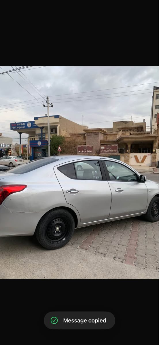 نیسان سەنی 
م / 2024 مستعمل دبی 
ڕۆیشتن / ٥٠ هەزار کم 
ژمارە کاتی ۳۰ ڕۆژ ماوە
بێ سبوغ ، جەمپێکی پشتی 
هەیە ، کەمەک ناو سندوق 
نیو چاملغی پشتی تەعدیلە 

نرخ  ١٠٧مجال
*********** واتسب أربيل, العراق
