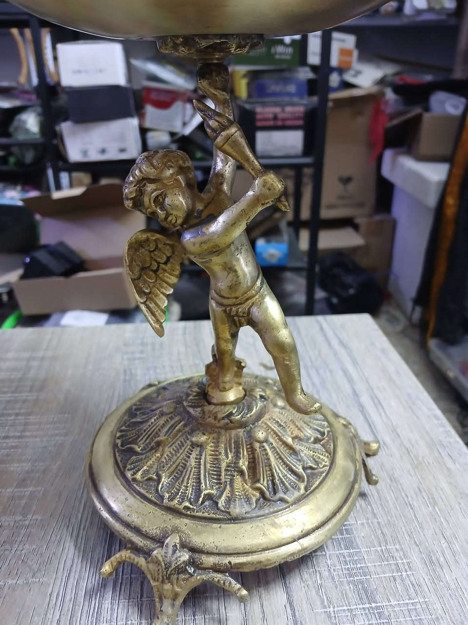 تحفة نحاس قديمة كلش بهذا الشكل سعر ٧٥ الف قفل


**إذا كنت صاحب هذا الإعلان وتريد حذفه لأي سبب، رجاءا أرسل رسالة إلى الدعم الفني**