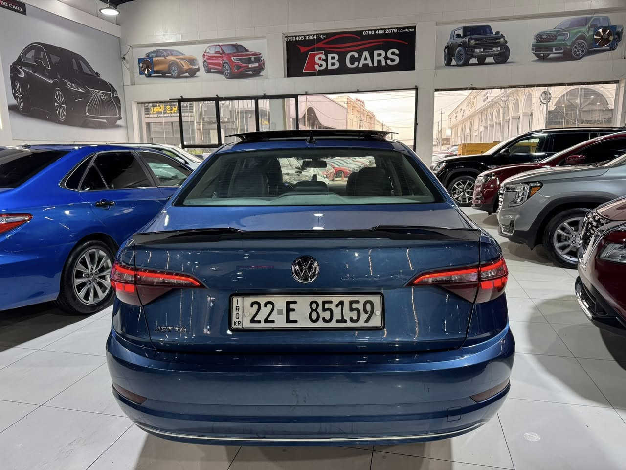 Volkswagen Jetta 2020
سعر بلاشش ١٢٧$ قفل🔥
***********
***********

❌بجم سليم(پێش کەپس)
فوول مواصفات  +SE 
بنوراما
بصمة
تشغيل عن بعد
ستيرن هيتر
رادارات ٣٦٠ درجة
كراسي جلد،كهرباء،تدفئة 
داخل كريمي
تحكمات ستيرن
وياله ١٩
ماشية فقط ٥٨ الاف
ضرر❌بابين طرف سكن-صفحة سايق صبغ اثر شخط
ارباك ستيرن و داشبورد اصلي 💯/💯
سيارة مرقمة و بسمي
موجودة 📍اربيل معرض🚘S.B cars

***********
***********
