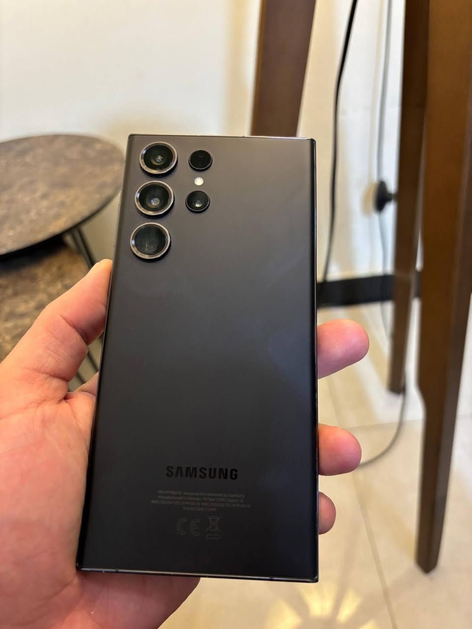 السلام عليكم s23
جهاز اخو الجديد شخط مابي انطي بي ضمان لان جهازي واعرفه سعر 800 الف الجهاز شرق اوسط ذاكره 256 
رقمي ***********
