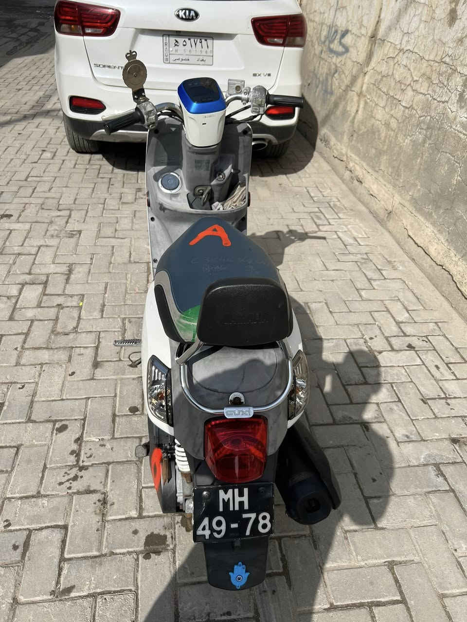 سلام عليكم دراجه بوليس مسطره حديثه للبيع دراجه مكفوله كفاله صار شهرين نازله من رمبه جبته ماشيه 4900 هسه ماشيه 5الاف و500 الاستفسار اتصال ***********مكاني حريه
