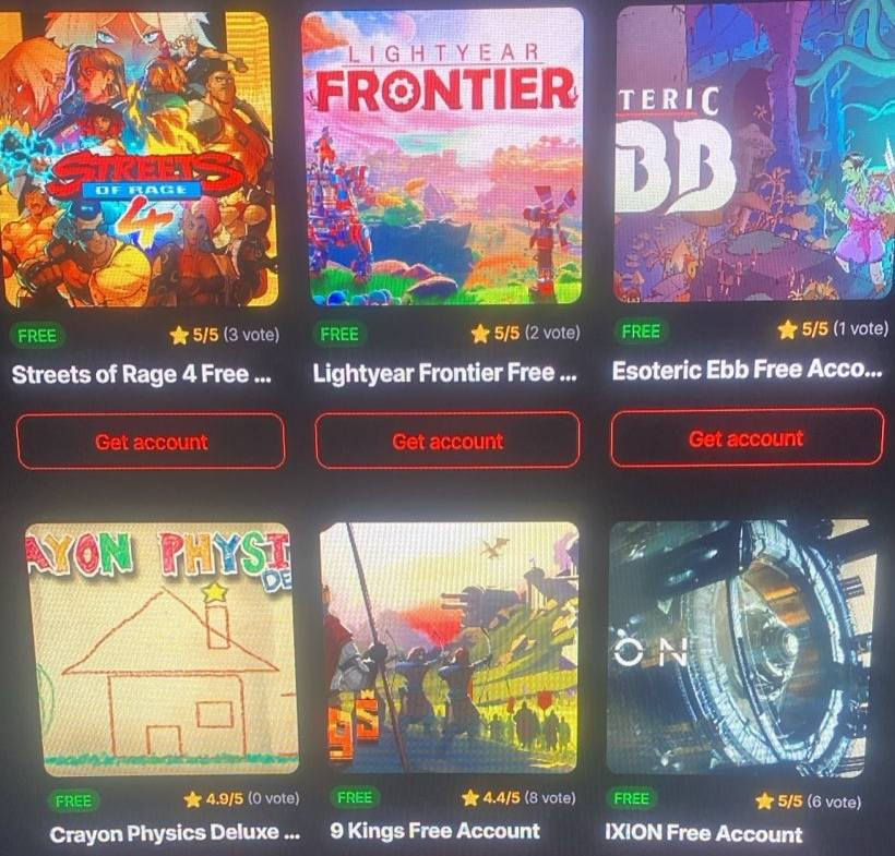 اسلام عليكم ورحمه الله متوفر عندي
حساب Steam كامل
جميع الالعاب موجودة اي لعبة تريد متوفر
السعر فقط 5. 
ثقة مضمون مع online Dls إضافات العبة كلشي.
اي استفسار التواصل علة *********** رقم .
