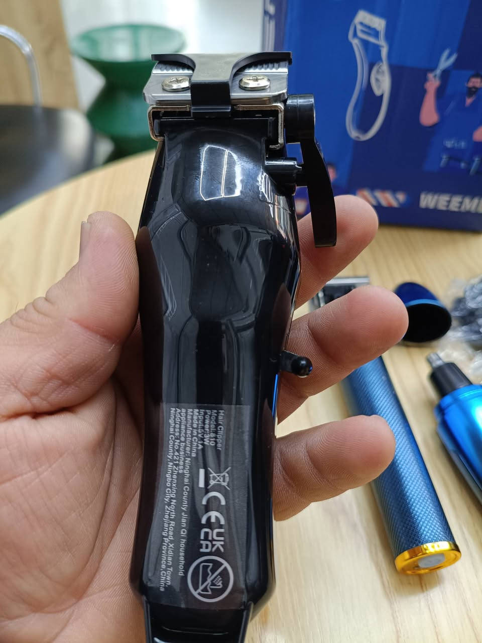 مكينه حلاقه سيت بهذا شكل سعر ٣٠


**إذا كنت صاحب هذا الإعلان وتريد حذفه لأي سبب، رجاءا أرسل رسالة إلى الدعم الفني**