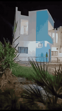 فلة ٤٠٠م • زاوية شارعين • سايدين حي الشرطه