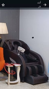 كرسي تدليك • نظيف • قليل الاستعمال