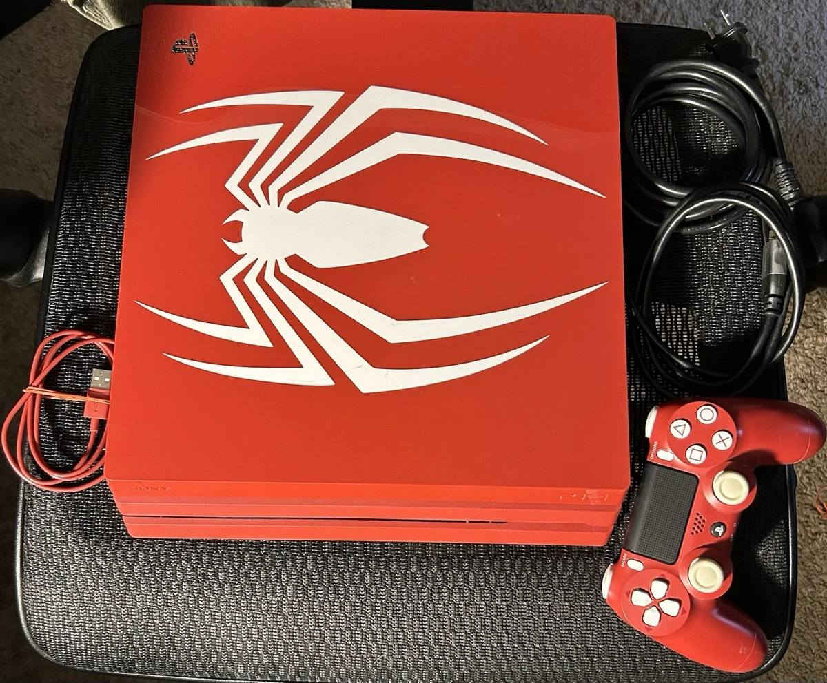 Ps4 pro 
بلي 4 برو باندل نسخة سبايدرمان نظافة 100% مهكر نظام11 قرص 
 برغي ممفتوح بي على وضع الشركة 
ذاكرة 1 تيرا وبي 11 لعبة قويات اغلبهن عربيات، 
كامل ملحقات جوستك الاصلي + كيبلاته الاصلية فقط بدون كارتون، 
مع يوبي اس 1500VA من شركة ليزر استخدام جداً قليل مع وصل الضمان مشتري ب95 الله يشهد 
سعر البلي مع اليو بي اس 450 الف قفل.. 
العنوان بغداد البلديات ما عندي توصيل لا بوجد توصيل،


**إذا كنت صاحب هذا الإعلان وتريد حذفه لأي سبب، رجاءا أرسل رسالة إلى الدعم الفني**