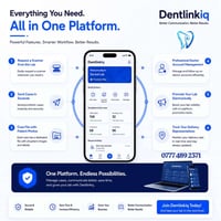 منصة Dentlinkiq • مختبر أسنان • إدارة حالات