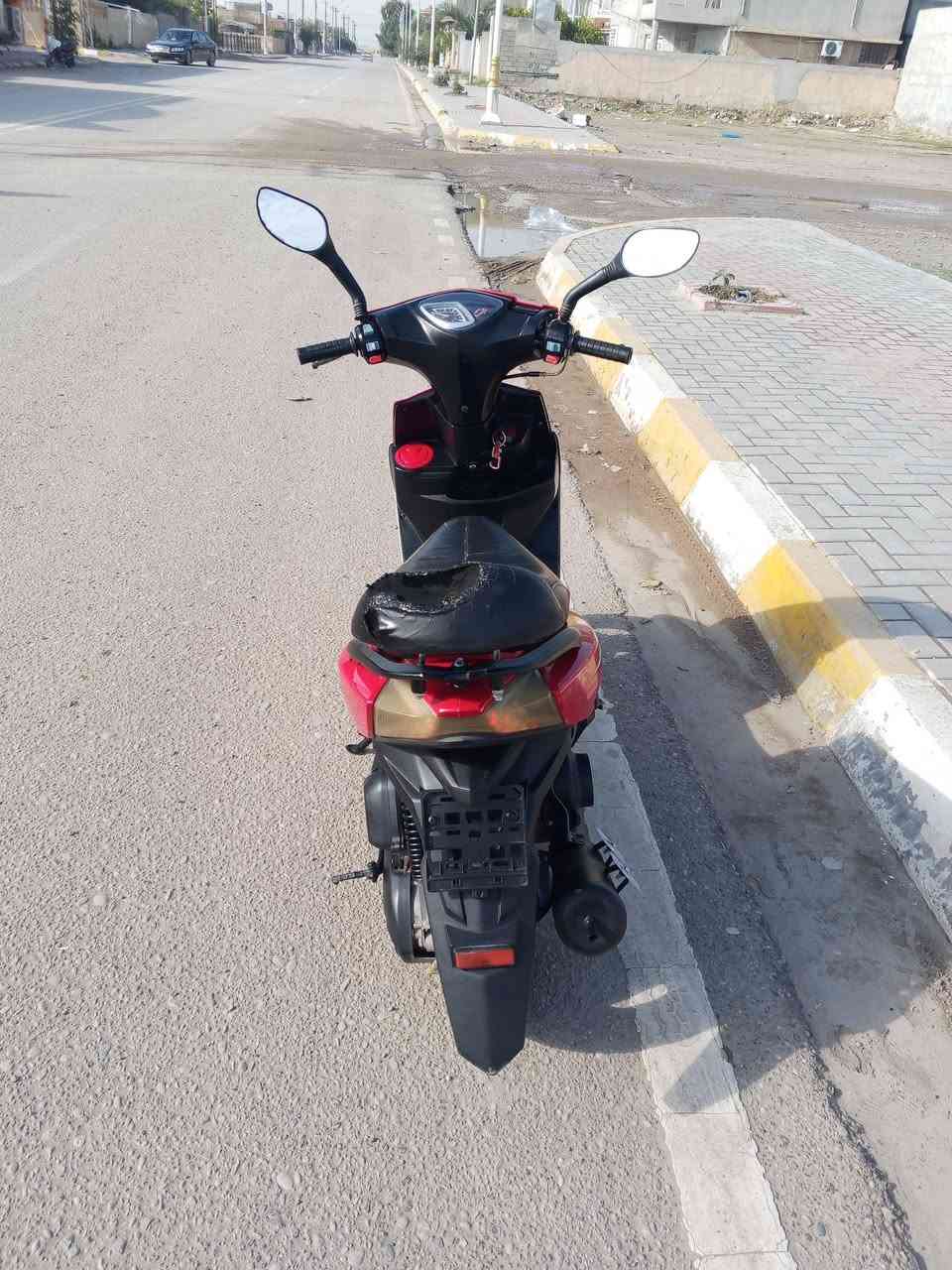 السلام عليكم
ماكس موديل 2021 محرك مامفتوح كهربائيات كلها شغاله تخم تاير جديد دبلات جدد نكره سلف بكل وقت السعر 550 وبيها مجال مكانها الاسحاقي للاتصال ***********
