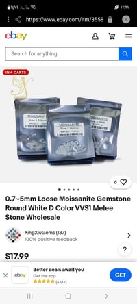 حجر موزانييت • كبس لووك • ٦ اكياس