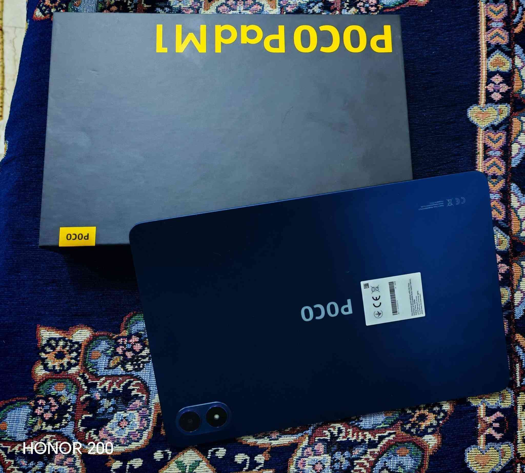 POCO PAD M1
حجم الشاشة 12.1
معدل تحديث الشاشة 120HZ هيرتز
دقة الشاشة 2.5K
سعة البطارية 12000mAh typ battery
المعالج snapdragon 7s gen 4 mobile platform
Supports 33W reverse charging 
الجهاز جديد 
سعر الجهاز 385 
المكان حي ابو طالب 
رقم الموبايل ***********
واتساب ***********
