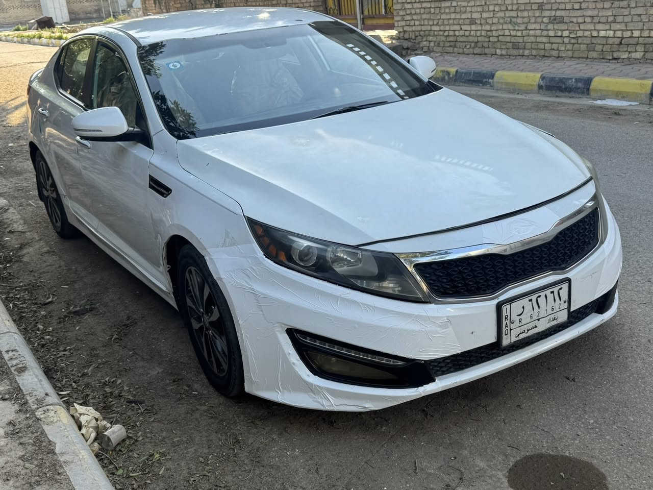 كيا اوبتيما موديل 2011 رقم بغداد محرك و كير كفاله محرك و كير مكفولات الشراي يتصل على الرقم *********** ما متواجد على الفيس السعر 85 و بيها مجال
