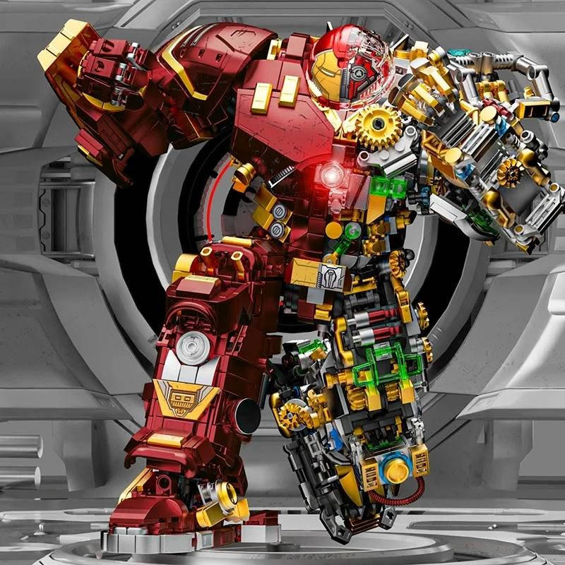 "Iron Heroes Action Figures Blocks Mark Mech Building Sets".تحتوي هذه المجموعة على أكثر من 2000 قطعة بلاستيكية لبناء نموذج هالكباستر.يبلغ حجم النموذج النهائي حوالي 27.5 * 12.5 * 29 سم.تتميز النسخ بميزات تفاعلية مثل الصدر المضيء ومفاصل متحركة لليدين.
السعر / ٤٠ الف / يتوفر توصيل
#lego #عالم_المكعبات #مجسمات #عراق


**إذا كنت صاحب هذا الإعلان وتريد حذفه لأي سبب، رجاءا أرسل رسالة إلى الدعم الفني**