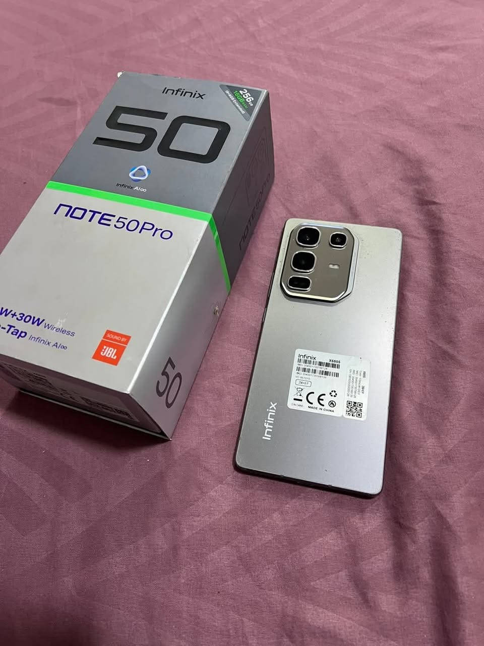 للبيع مستخدم شي قليل انفنكس نوت 50 برو ذاكره 256 السعر لله جوه السوك اتصل وتدلل *********** //***********
