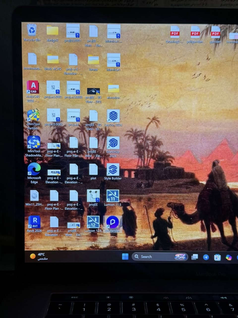 للبيع MacBook Pro 15 إنچ إصدار 2018 بحالة ممتازة وأداء قوي جدًا، مناسب للدراسة الهندسية والتصميم والاستخدام الاحترافي.

🔹 المواصفات:

* Intel Core i9
* RAM 32GB
* SSD 500GB
* Radeon Pro 560X + Intel UHD Graphics
* شاشة Retina 15-inch عالية الدقة
* يعمل macOS + Windows (Boot Camp)

💻 مناسب لـ:
برامج الهندسة والتصميم (Revit، AutoCAD، SketchUp) بشكل ممتاز، 
والعمل اليومي 
ولعمل الگرافك دزاين بشكل ممتاز
والرندر الخفيف إلى المتوسط.

⚡ الجهاز سريع ومستقر وتم تحديث تعريفات كرت الشاشة على Windows ويشتغل بدون مشاكل.

💰 السعر: 1,000,000 دينار عراقي


**إذا كنت صاحب هذا الإعلان وتريد حذفه لأي سبب، رجاءا أرسل رسالة إلى الدعم الفني**
