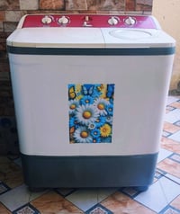 غساله للبيع نوعيه دنكا حجم وسط شغاله ع الفحص. السعر ب 70 الشراي يتفضل ...