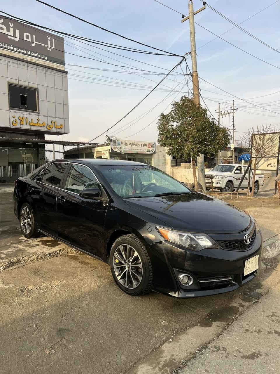 تويوتا كامري موديل 2012  رقم بغداد سةنةوي پلاستيك ئةوليات غرام پاكانة بةشةرت فول مواسةفات تةنها سيلات نية. 100 رويشتووة سي پارجة بوياغة بي داخلي پشو پشتي كةپسة 90$معامةلة    گورينةوةش دةكةم  
***********
