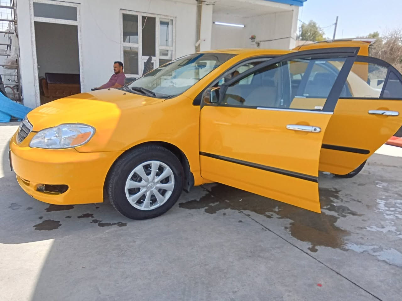 سلام عليكم كورلا نحله 2008 رقم بغداد باسمي كير محرك شرط سياره غاز بيها جامرلغ  وباب  ولغد بدون شاصي سعر 85   بي مجال ***********
