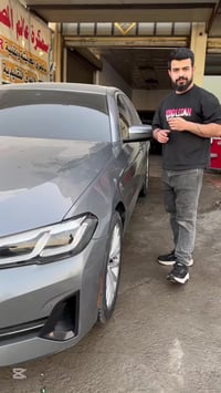 تم اصلاح سيارة بي إم دبليو 🔥حادث باب+جاملغ وتم ارجاعه الى حالت الوكاله...