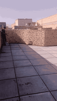 إنجاز سطح • زفت فلانكوت نايلون • الناصرية