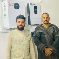 سما بغداد للطاقة الشمسية تم بعون الله ربط ثلاث منظومات طاقة شمسية من ق...