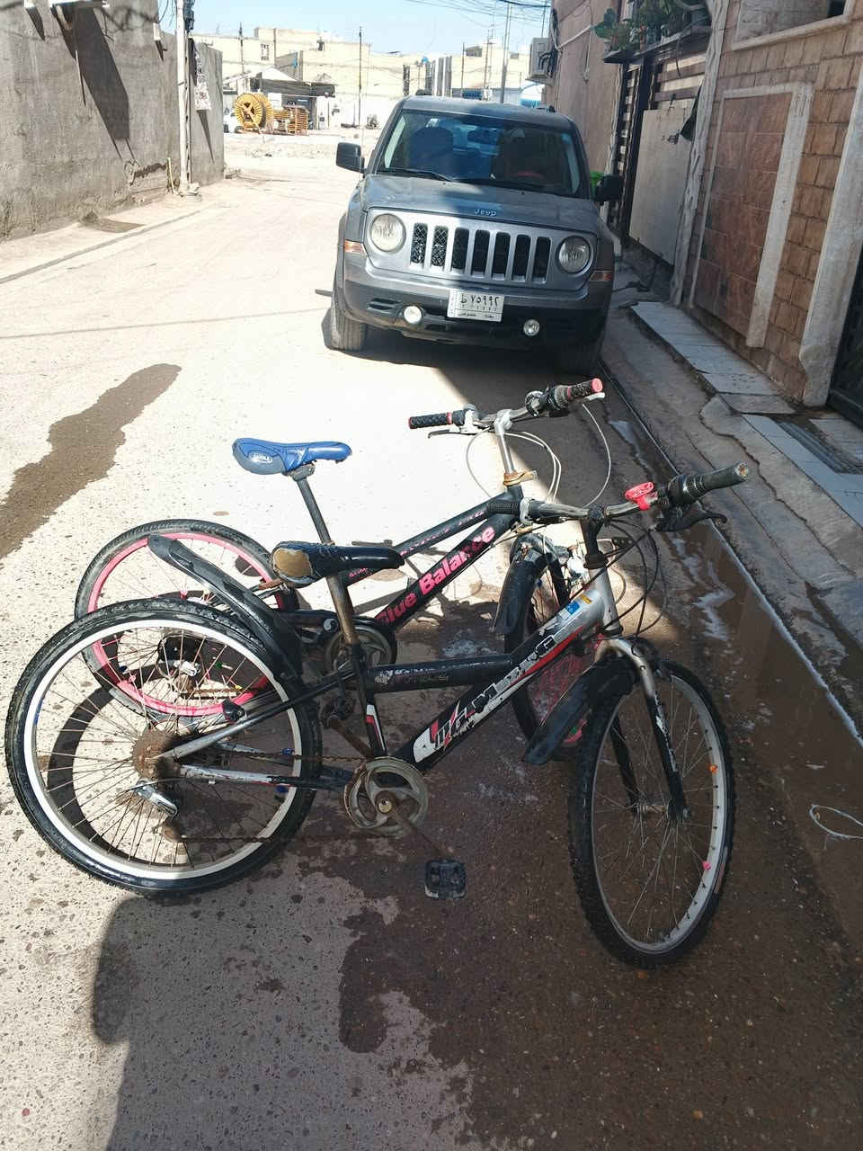 السلام عليكم 
بايسكل عدد 2 ياباني للبيع

حجم بايسكل اللون الاحمر 22
و الاسود حجم 24 

مكان الشعب مقابيل محطه وقود سما بغداد 

السعر ثنينهن 130 الف 
الرقم ***********
