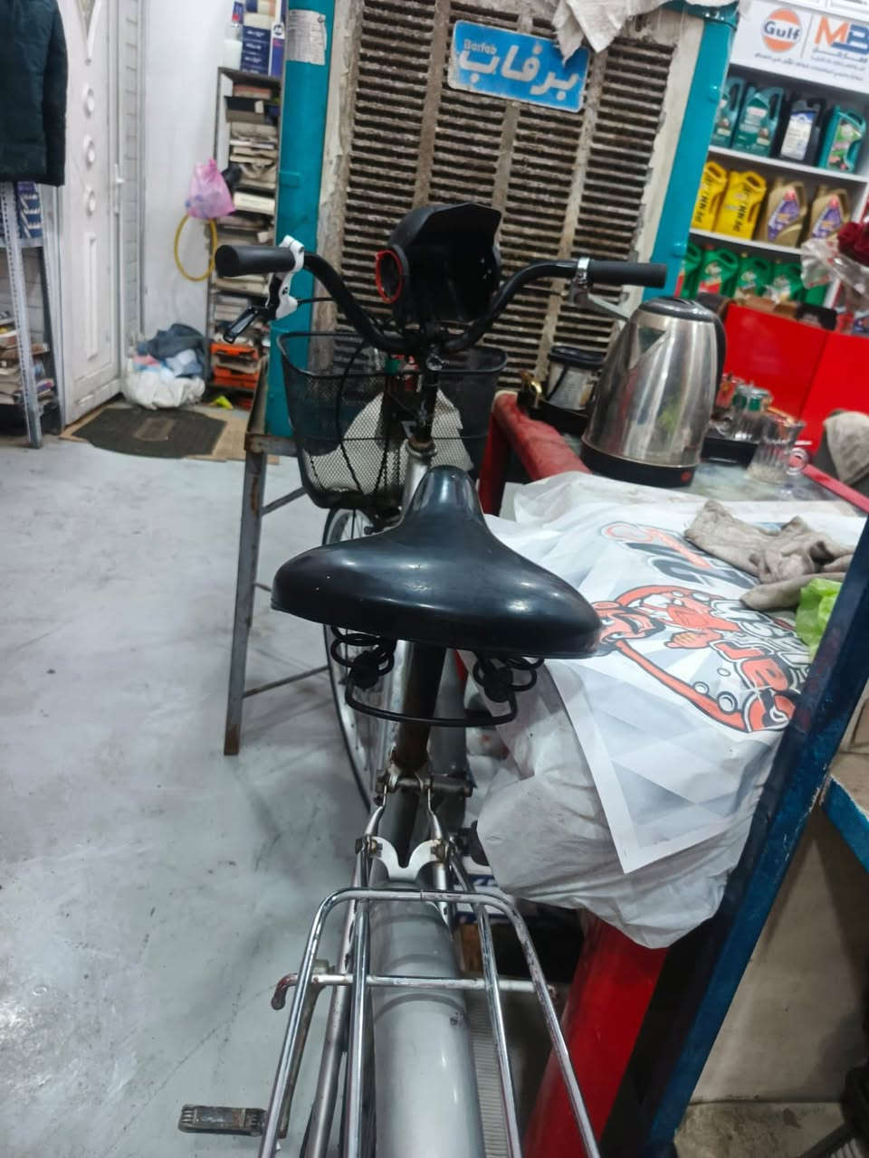 سلام عليكم مكاني بغداد الشعب بايسكل بناتي ب٣٥ وبي مجال تجي تاخذه وتدلل مستعجل على بيعته وهذا رقمي ***********
