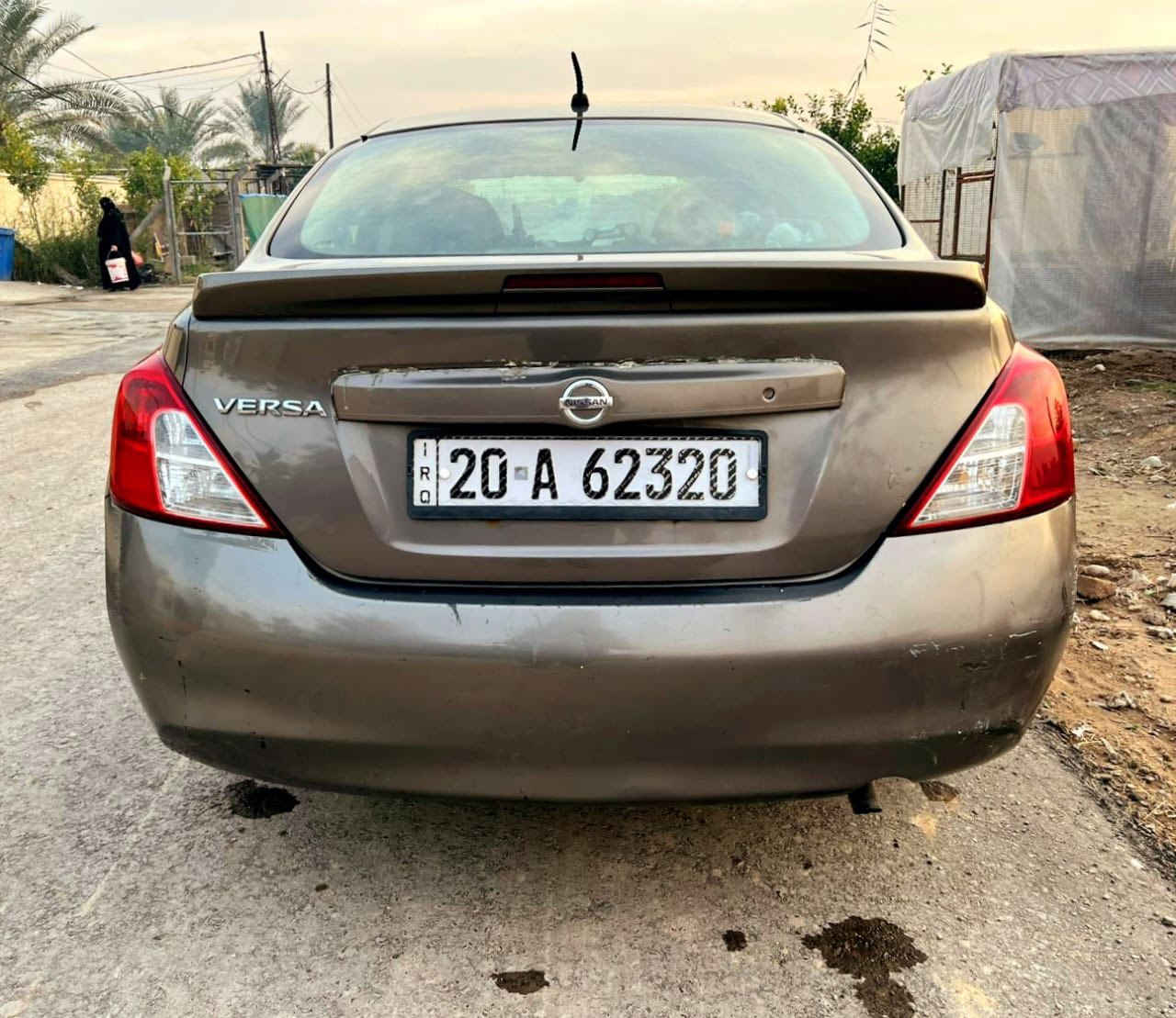 نيسان فيرسا ٢٠١٣
وارد أمريكي نقص بس دعامية 
حادثها بجم من امريكا ومسوي 
حدادية صدر قبل شهرين مبدلة 
كير مكينة خير من الله سيارة جاهزة مال بيت ومرتبة بيها نقوصات قليلة كلش العنوان بغداد
السعر ٧٨ وبيها مجال بسيط حك الجية صاحبها موجود تحويل مباشر  
غير متواجد على الفيس 
رقم الهاتف :*********** ابو زينب//مكلف بل منشور
