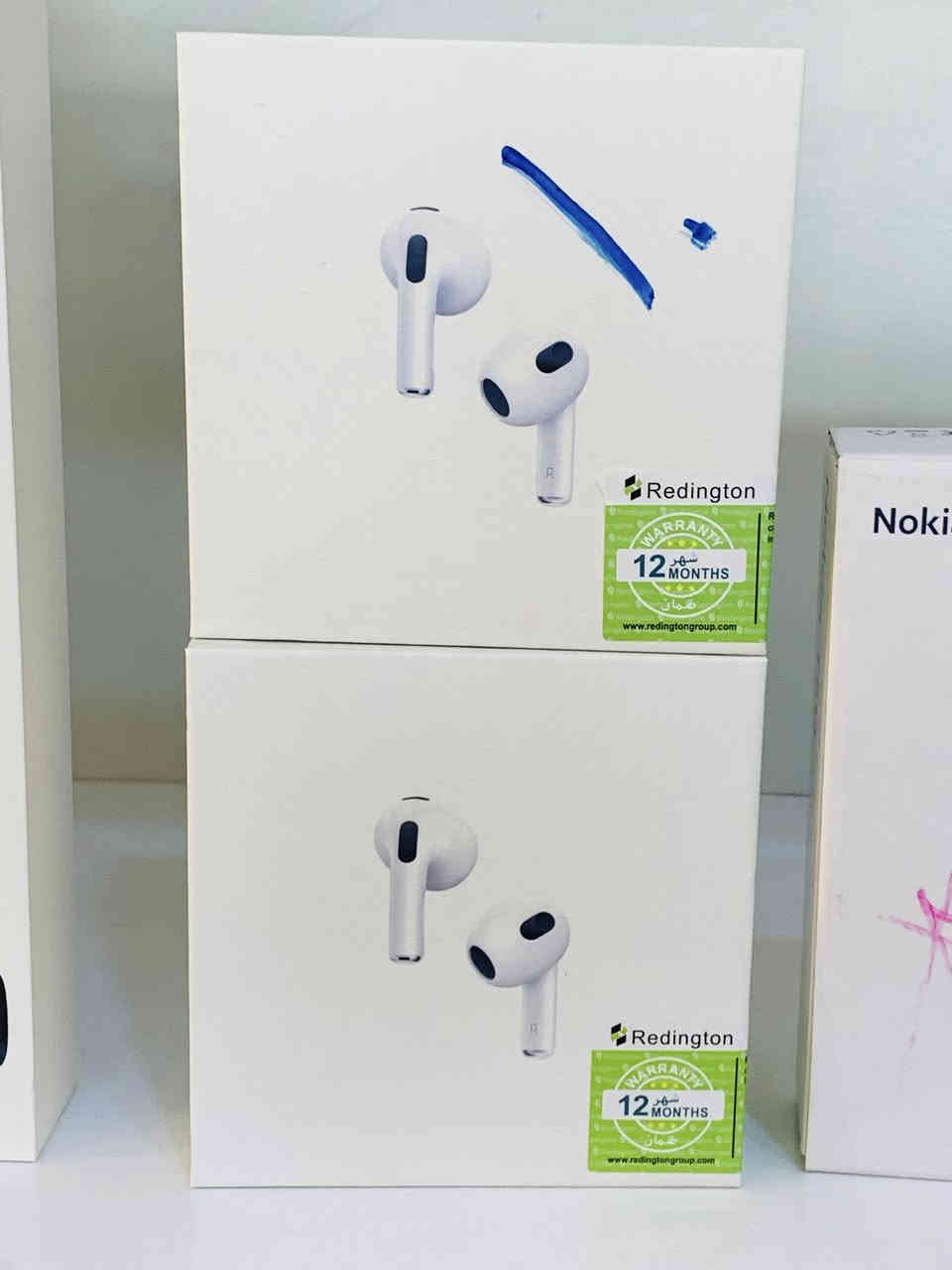 عرض ناري لرأس السنة
يُعلن مكتب عين العرب عن تخفضيات للاكسسوارات التالية…

١-كفر اصلي ٣٠٠٠

٢-سماعة كيبل اصلي ٣٠٠٠

٣-كيبل اصلي ٣٠٠٠

٤-كفر ايفون اصلي ٤٠٠٠

٥-عدسات ايفون ٢٥٠٠

٦-ستاند سيارة ٥٠٠٠

٧-فريز موبايل ٥٠٠٠

٨-كفر دفتري ٤٠٠٠

٩-لاصق شاشة(لزگة) ٣٠٠٠

١٠-شاحن رواتر(UPS) ٢٥٠٠٠

١١-سماعة بوبجيmp3 ١٠٠٠٠

١٢-سماعة ايربود ايفون اصلية ١٠٠٠٠

١٣-شاحنة ايفون ١٥ و ١٣ اصلية شرط الفحص ١٢٠٠٠

١٤-ساعة ايفون watch ١٠٠٠٠

١٥-شفت بوبجي ٨٠٠٠

١٦-سير ساعات ذكية ٢٠٠٠

📍الموقع / ناحية بروانة- حي الشرطة مكتب عين العرب بالقرب من مول فراس ويوجد خدمة توصيل 

للاستفسار ***********
