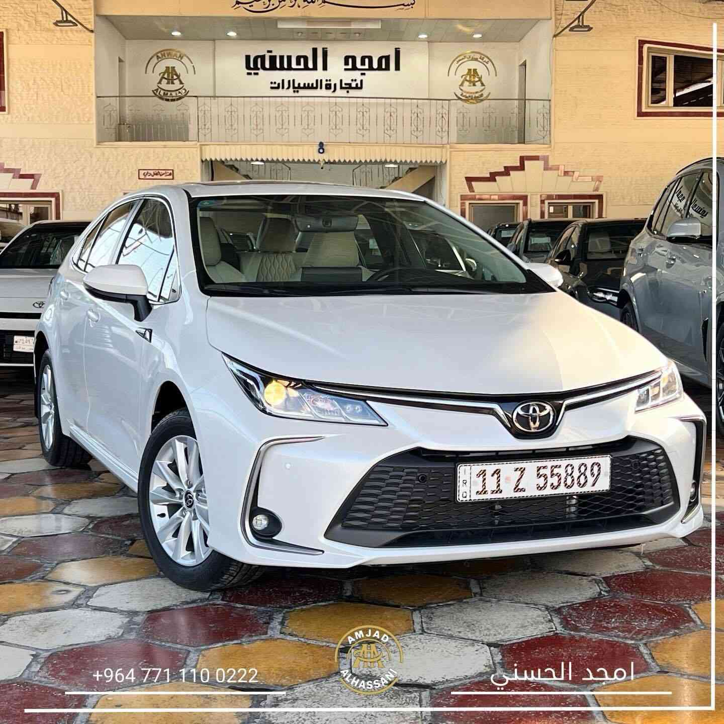 امجد_الحسني_لتجارة_السيارات

TOYOTA COROLLA GLI —— 2024 —— 

➖ بنزين فقط
➖ ضمان شركة SAS
➖ زيرو
➖ محرك 1800
➖ بصمة تشغيل
➖فتحة سقف  
➖ حساسات أمامي + خلفي

للاستفسار أكثر الاتصال على الرقم

***********

بغداد – معارض البياع – الشارع الثاني
