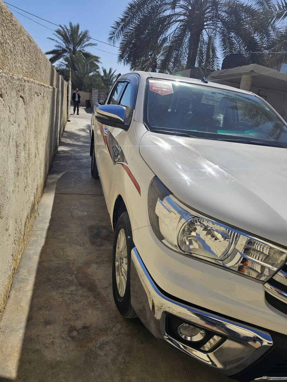 تويوتا هايلوكس ناصي موديل 2024 رقم سليمانية دولي
ماشية 41 الف

كفالة عامه بشرط

بصمة تشغيل وبصمة ابواب عمل

تايرات الشركة بشرط

مغلقه كامله دينار واحد ما تصرف عليها

سيارة مال جناي 

بأسمي تحويل شوکت مترید

مكانها صلاح الدين بلد قرب الإمام السيد محمَد 

 للاستفسار رقم صاحب السيارة ***********
