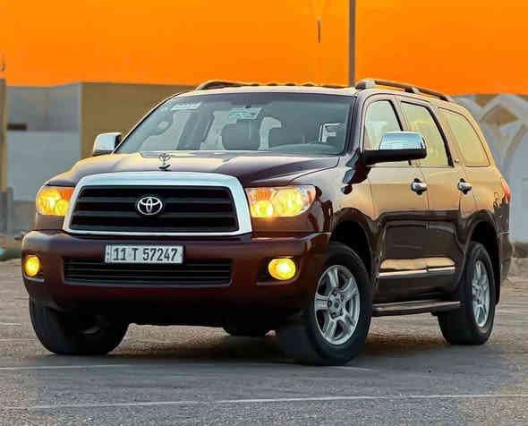 تويوتا سيكويا موديل 2009 فئة SR5 خليجي
مكفولة كفالة عامة من الضربه والصبغ والتبديل بعدها على وضع الوكالة السيارة جديدة جدااا بحالة الشركة جاهزة من كلشي كير مكينة حدادية تبريد ثلج  تدفئة كلشي جاهز وشغال موااصفات السيارة فووول مواصفات 1/1 SR5..........
مكينة من نوع FORCE i8(5.7L)..
فتحة.
كراسي جلد.
كراسي كهرباء.
7 راكب.
3 قطع تبريد ((منفصل)).
نضام تبريد CLIMATA ثلاث قطع.
نضام APS.
نضام Cruise Speed ((مثبت سرعة)).
شاشة كبيرة((نضام APPLE CAR PLAY+B-T+Wi-Fi)).
منافذ ((USB+USB-C)).

🛑 السعر سوي تعليق يصل مباشرة 🤖 

وبعد بيهاا هواااي مواصفات السيارة جاهزة وكاملة 100% من جميع النواحي بعدها بحالة الوكالة وبل اضافة عليها طبقة حماية ((نانو سيراميك)) مع الضمان رقم بغداد دولي سنوية ((2030)) تتحول في كافة محافظات العراق 

رقم صاحب السيارة 
***********
