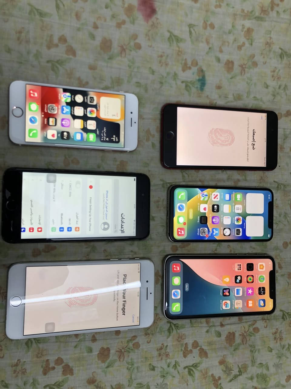 السلام عليكم ارخص الايفونات مثل ما عودتكم 

اكس ار محور ١٦ برو نضافه ١٠٠٪؜ شخط مابي ذ٦٤ بطاريه ١٠٠ سيمكارتين 
مبدل بطاريه فقط فيس ايدي متوقف شاشا بلادي كلشي شغال بدون عيوب بس سبيكر متوقف بس شغال صوت عادي . سعر ١٤٠ الف قفل 

ايفون اكس عادي فقط كامرات متوقف ومايصير فورمات كلشي شغال عده كامرات نت سيمكارت شحن صوت بوبجي سعر ٧٥ الف مستبدل شاشا فقط درجه اوله بطاريه ٨٨ 

ايفون ٨ بلس بطاريه ٧٤ مستبدل شاشا وضهر فقط عيبه بس سماعه داخليه متوقفه سعره ٨٠ الف فقط 

ايفون ٧ بلس ذ١٢٨ كبس شركه ما مبدل شي عيبه بس كامره امامي ورقم ٢ متوقفات باقي كبس سعر ٧٠ الف فقط 

ايفون ٧ بلس اسود مستبدل شاشا اصليا وبطاريه وبصمه 
هزاز متوقف باقي بضمان ذاكره ١٢٨ سعر ٧٠ الف فقط 

ايفون ٦ اس ذ٦٤ كلشي شغال شاشا بلادي سعر ٤٠ الف قفل 

تواصل حصرا واتساب غير مكان ما موجود بس واتساب 
***********
