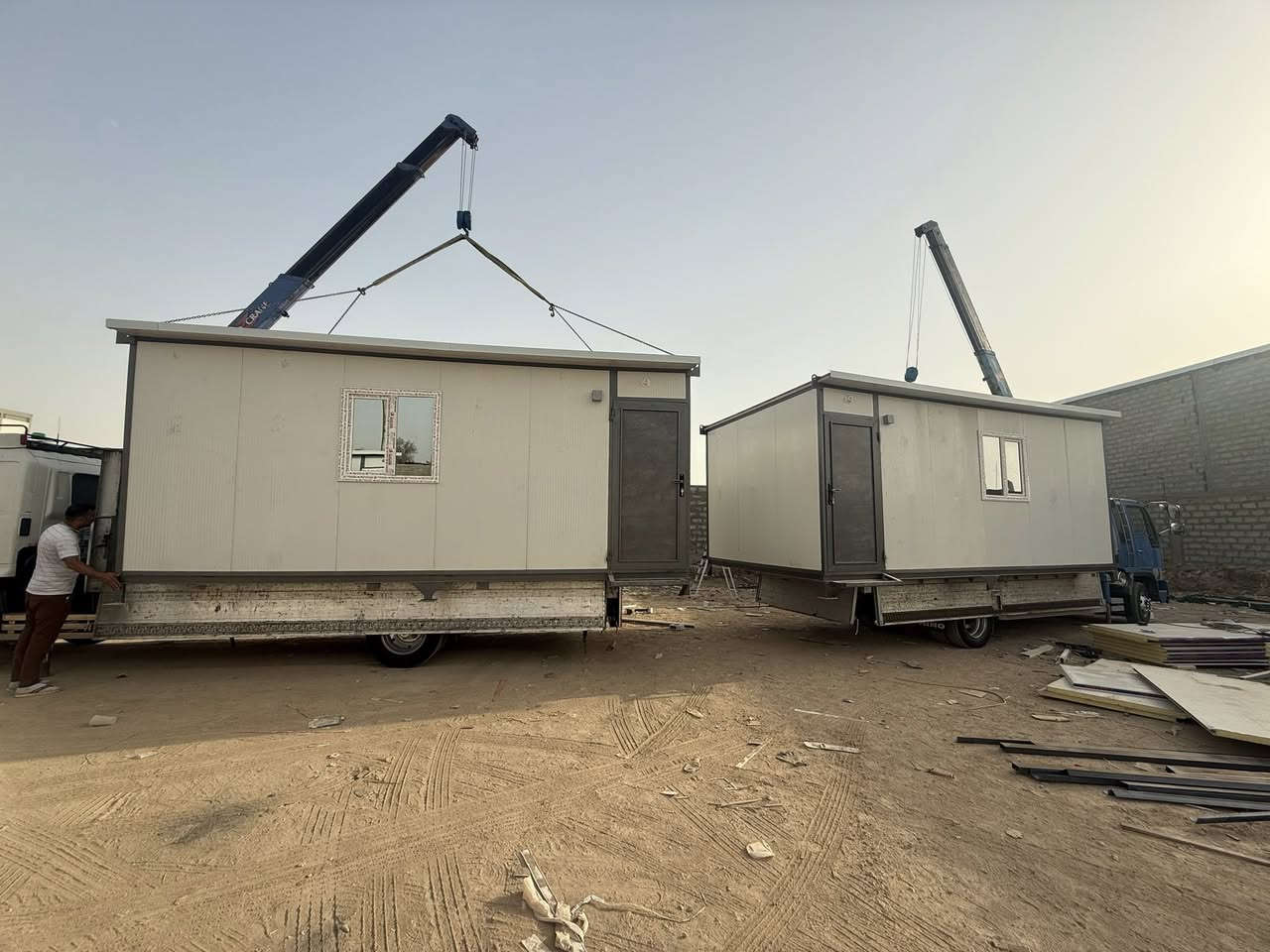 السلام عليكم كرفان 6x3
السعر مليون و850 الموقع بغداد جرف النداف
نعمل جميع القياسات ويتوفر ضد الحريق
للاستفسار ***********
