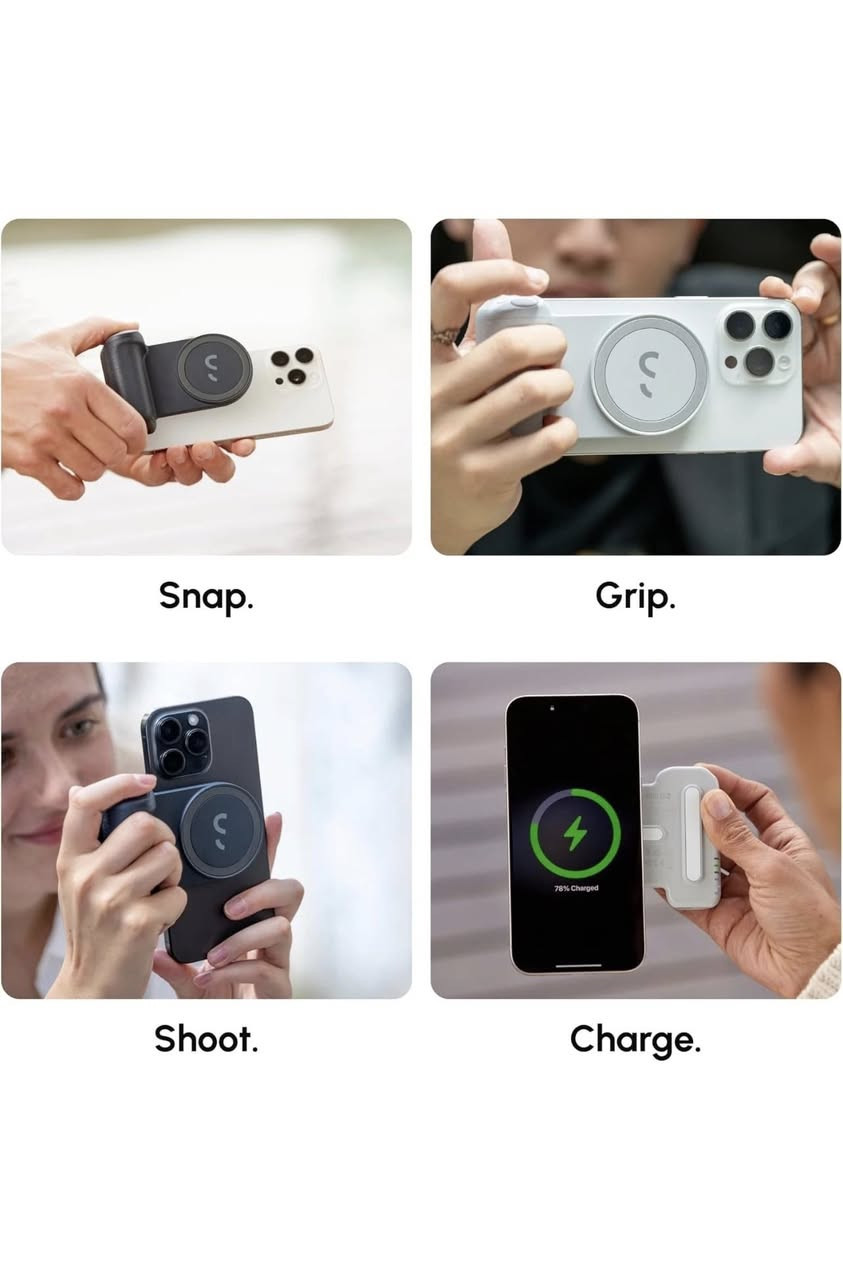 ShiftCam SnapGrip Pro – مقبض كاميرا للهاتف وشاحن مغناطيسي متنقل بتقنية Qi2 اللاسلكية
السعر 40 الف


**إذا كنت صاحب هذا الإعلان وتريد حذفه لأي سبب، رجاءا أرسل رسالة إلى الدعم الفني**