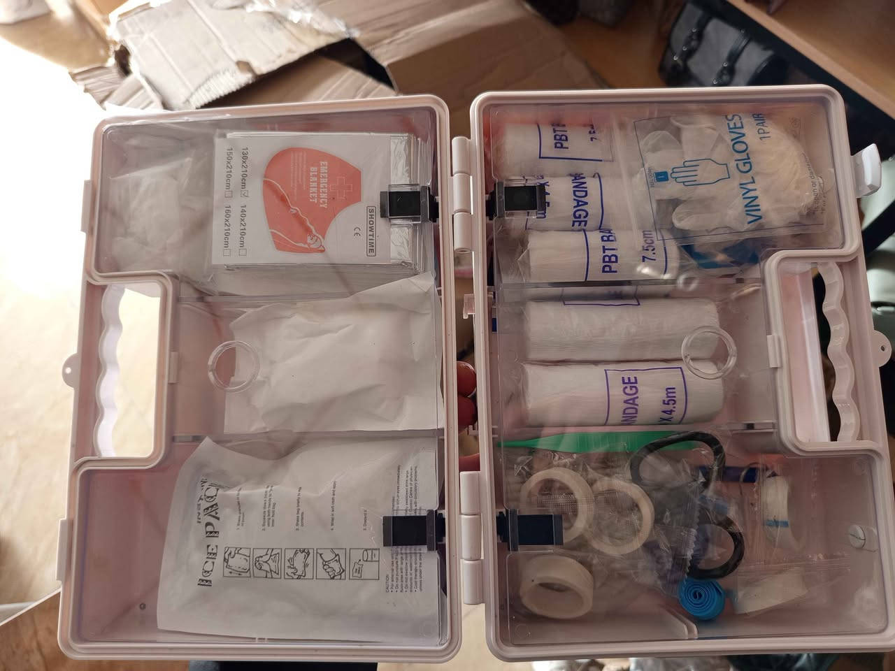 حقيبة إسعافات أولية كاملة للبيت أو السيارة أربيل, العراق


**إذا كنت صاحب هذا الإعلان وتريد حذفه لأي سبب، رجاءا أرسل رسالة إلى الدعم الفني**