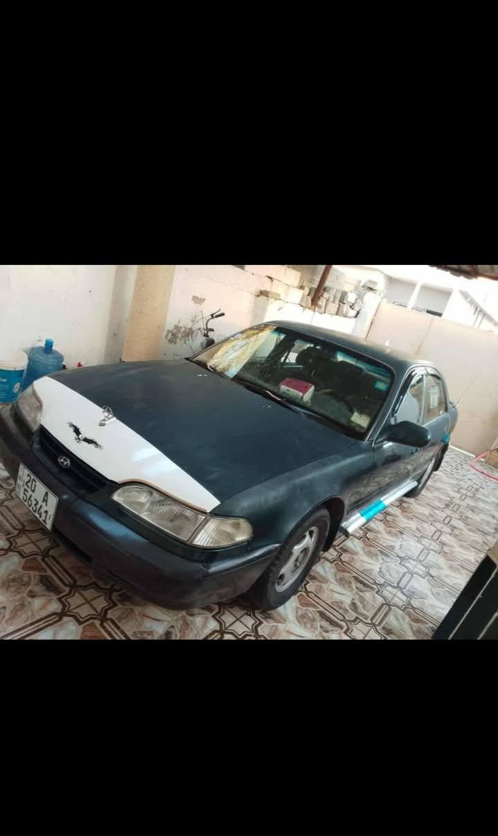 سلام عليكم سوناتا للبيع مديل ١٩٩٤ رقم انكليزي ديالي بسمي تخم تاير محرك مفتوح جديد كير عادي بدون ضربه مكان ديالي الوجهيه سفسار ***********
