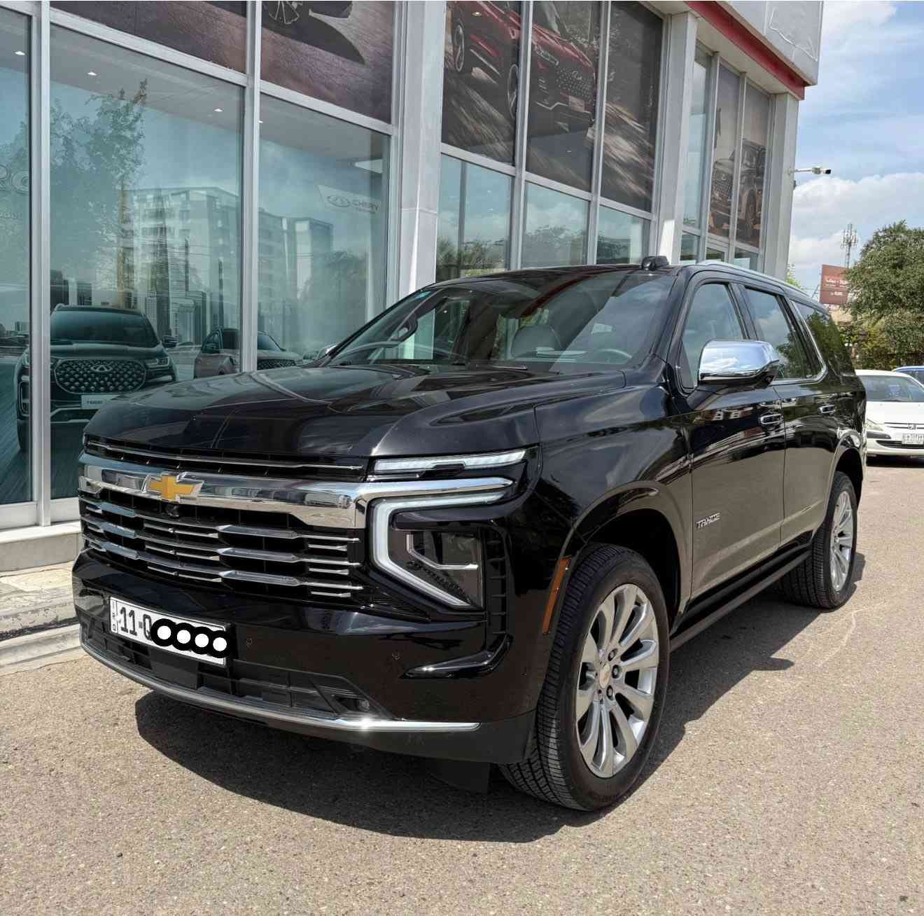 السلام عليكم تاهو 2025برايمر 
خليجي وكاله المنصور 
مغلف PPFكفاله عامه 
ماشيه16الف 
السعر69 الف وبيها مجال 
مكانه بغداد 
***********
