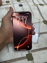 ايفون 16 برو ماكس • بطارية 98% • ضمان ماستر
