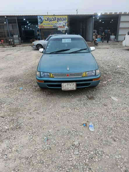 البيع كورلا 1994 مكفوله كفاله من ضربه وكص ونغل وعيب شرعي رقم بصره تحويل محرك وكير حاويه مشط جديد تخم تاير كرهبيات كله شغاله دواخل جديده محرك 1800 سعر 48 شراي يتصل ***********
