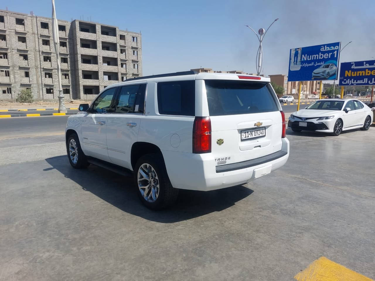 تاهو 2017 وارد خليجي مكفوله  رقم بغداد مداور ثاني يوم
نص مواصفات المعروفة LT

مكينه 5300 

للاستفسار الاتصال ***********
