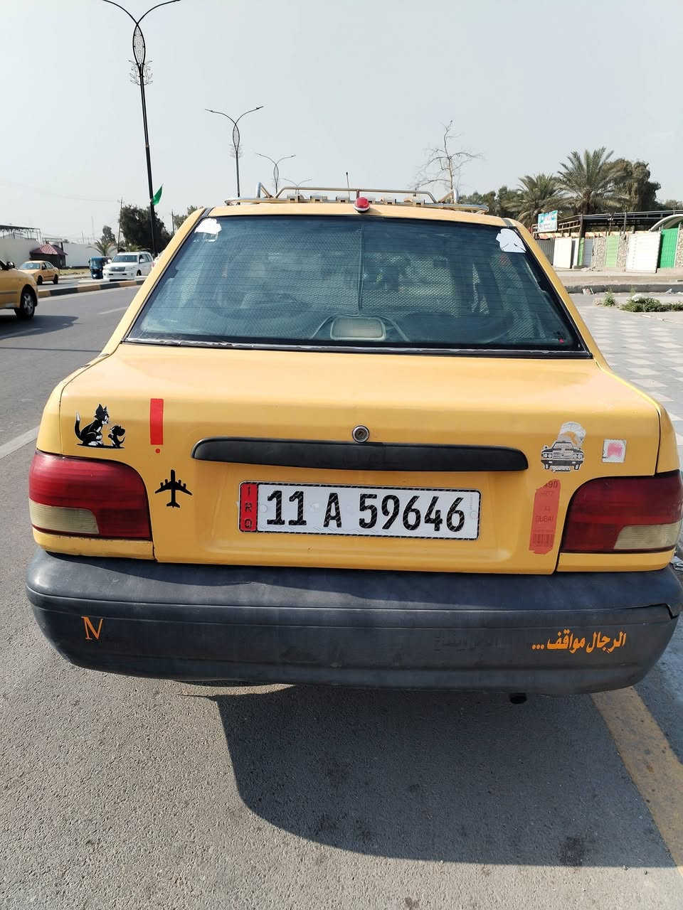 سلام عليكم.. سايبا للبيع السيارة ابلادية لا ضربة لا صبغ
شواصي بلادية المكينة بيهة تبخير 
الكير خير من الله 
السعر20$
وبيهة مجال للستفسار 
***********
