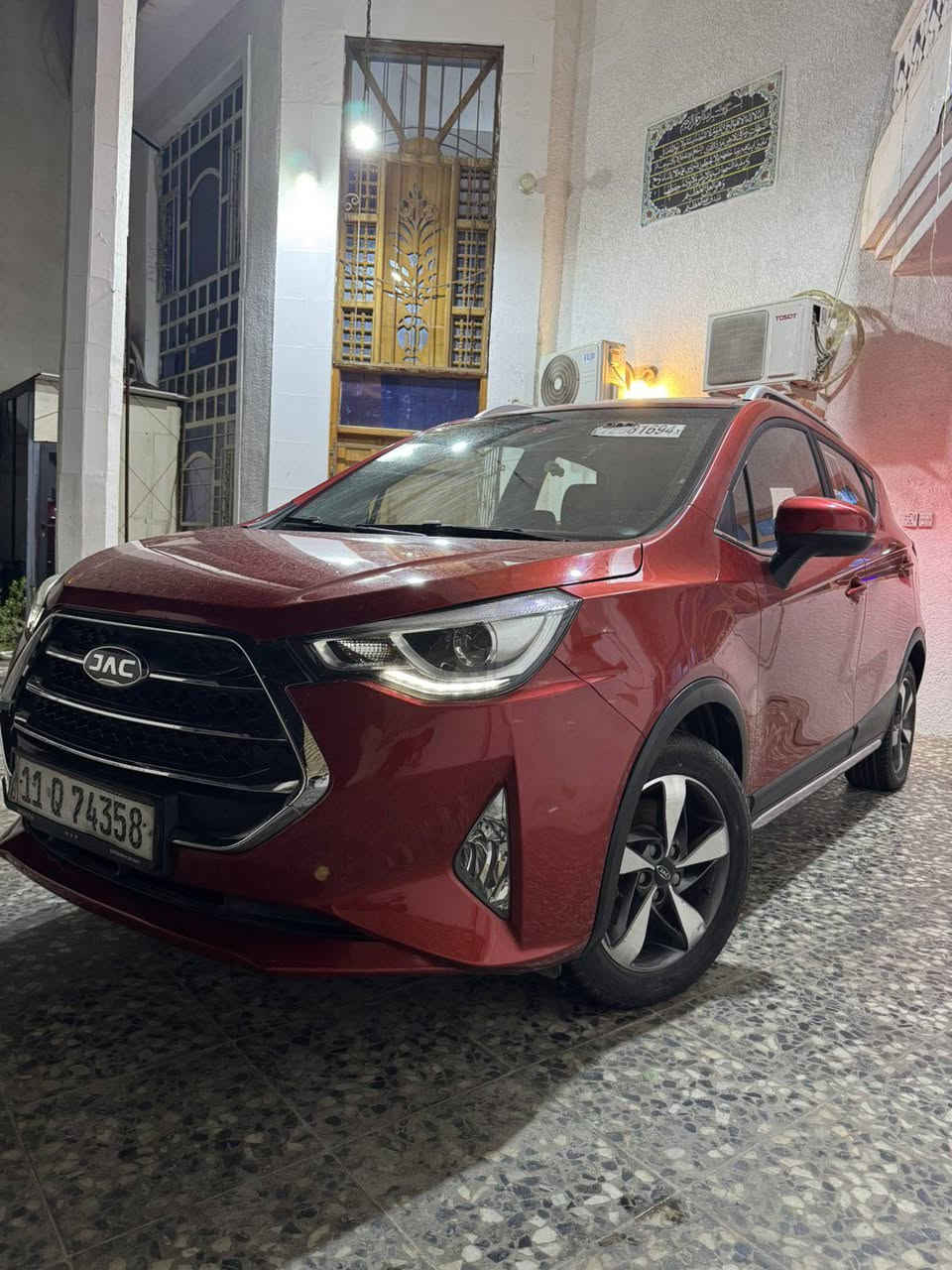 جي اي سي جاك 2023 قسط
فول مواصفات
8 حساسات
كشنات جلد
بصمة
فتحة
بصمة ابواب
شاشة
كامرة 360 
باقي المواصفات تعرفوها 
فقط باب خلفي عكس السائق صبغ
مقدمة 55 ورقة بدون لاكفيل ولا شي المهم سكن بغداد حصراً
*********** بغداد, العراق
