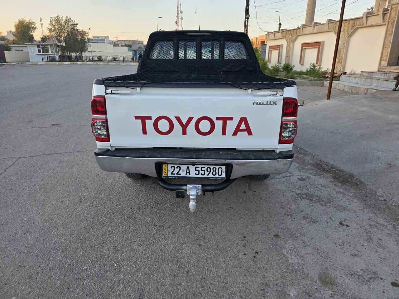 📢 للبيع أو المراوس.. تويوتا هايلوكس (بكم) 2014 "لوز" ومكفولة
السيارة مثل ما مبين بالصور، نظافة تامة ومال جنّاي:
✅ النوع: تويوتا هايلوكس (Toyota Hilux) موديل 2014.
✅ المحرك: 2700 (2.7L VVT-i)، 4 سلندر، كير عادي.
✅ الحالة: مكفولة من الصبغ نهائياً وبشرط الفحص.
✅ الرقم: أربيل (حمل)، السنوية والتحويل جاهزة.
✅ الممشى: 180 ألف كم حقيقي.
✅ المواصفات: خليجية، سعودي، داخل نظيف، تخم تاير جديد. 

🔄 المراوس: أرغب بالمراوس بسيارة أحدث وأفضل (صالون أو عالية)، العمله على الخاص

📍 المكان: صلاح الدين - تكريت.
📞 للتواصل والاستفسار:
***********
***********
