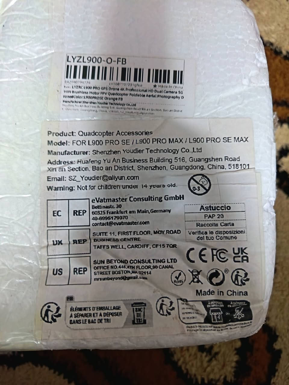 للبيع L900 Pro
أعلى سعر بالعافية


**إذا كنت صاحب هذا الإعلان وتريد حذفه لأي سبب، رجاءا أرسل رسالة إلى الدعم الفني**